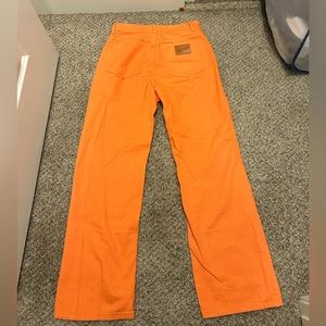 Shien Orange Jeans